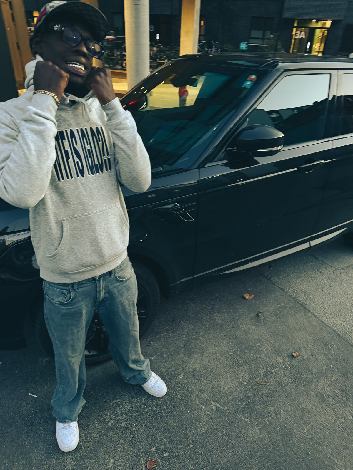 LIMITED - WTF IS IGLO Embroidered Hoodie – Grey