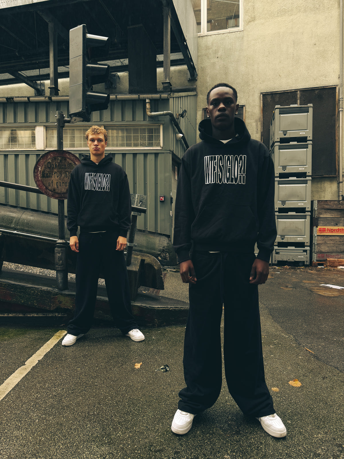 WTF IS IGLO Embroidered Hoodie – Black