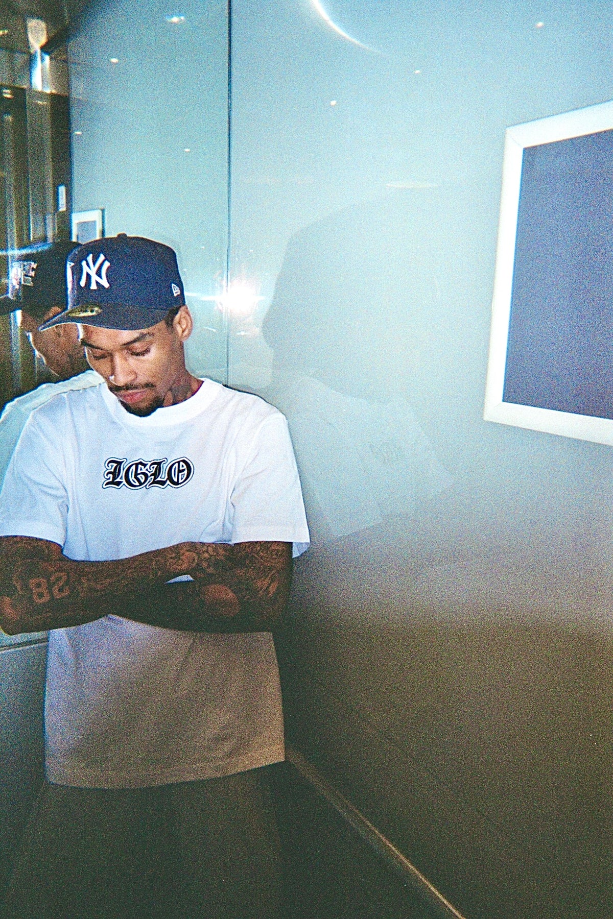 IGLO “Cold Reality” Graphic Tee - White