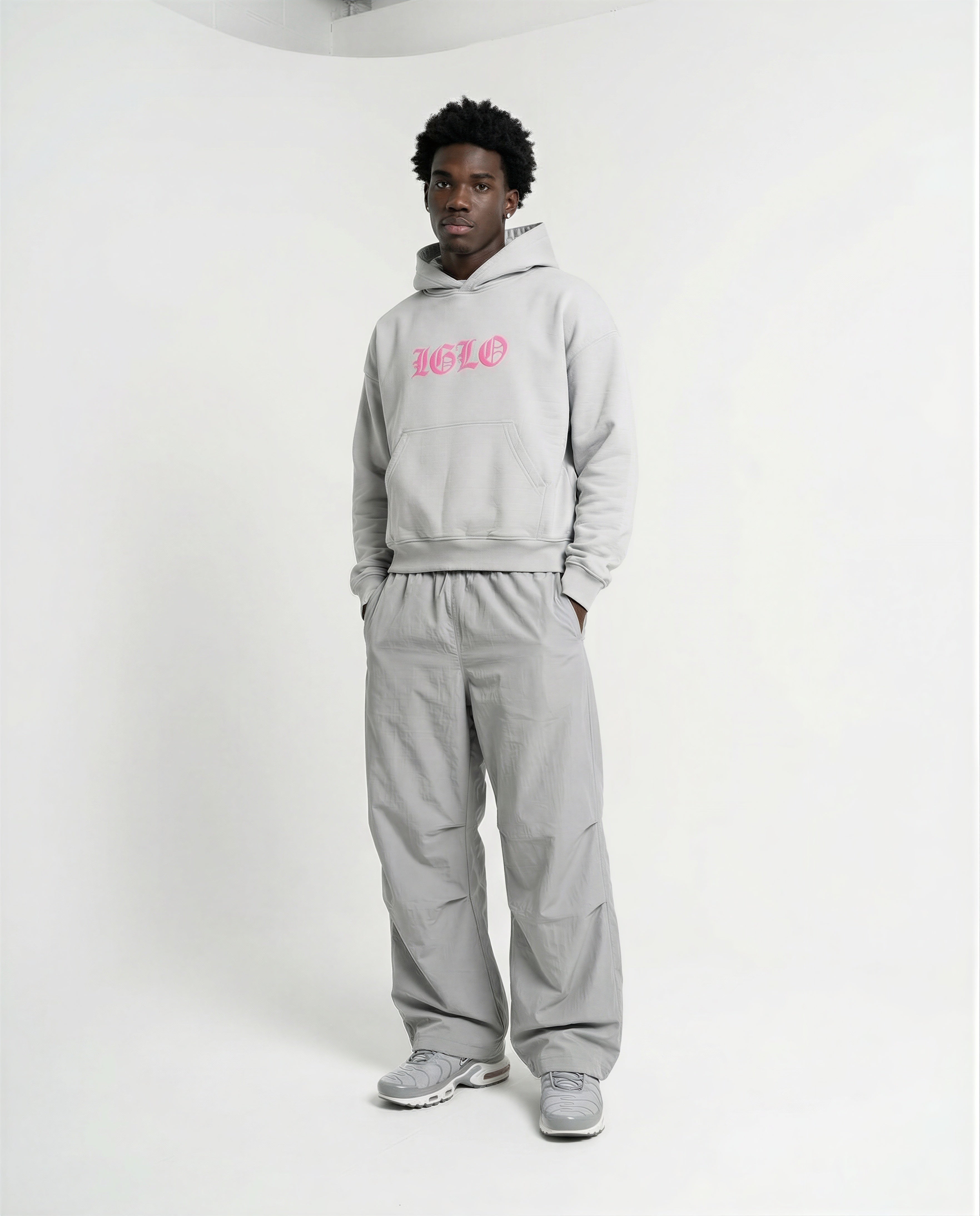 LIMITED “Valentine” Hoodie - Heather grey