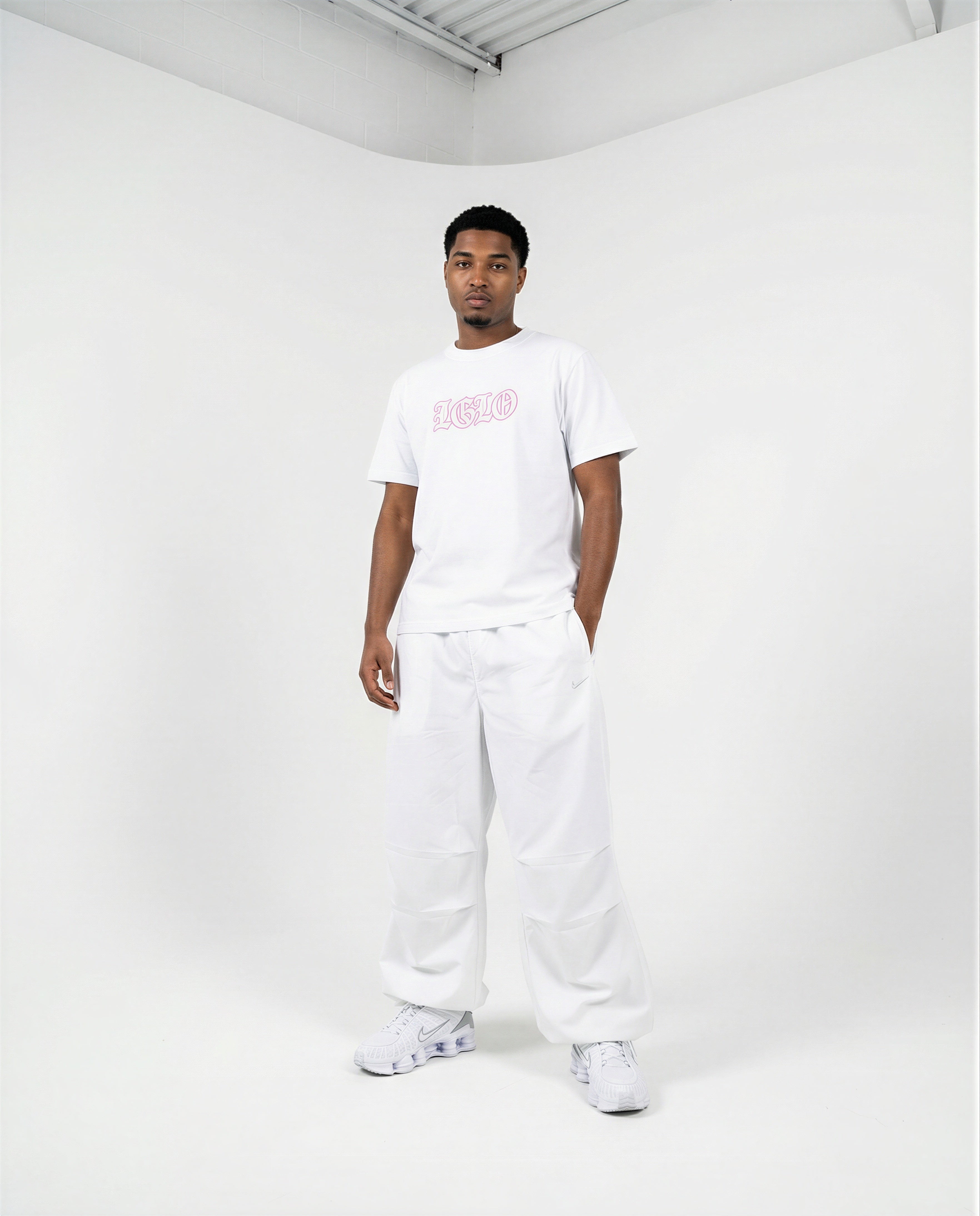 LIMITED “Valentine ” Tee - Outline Pink