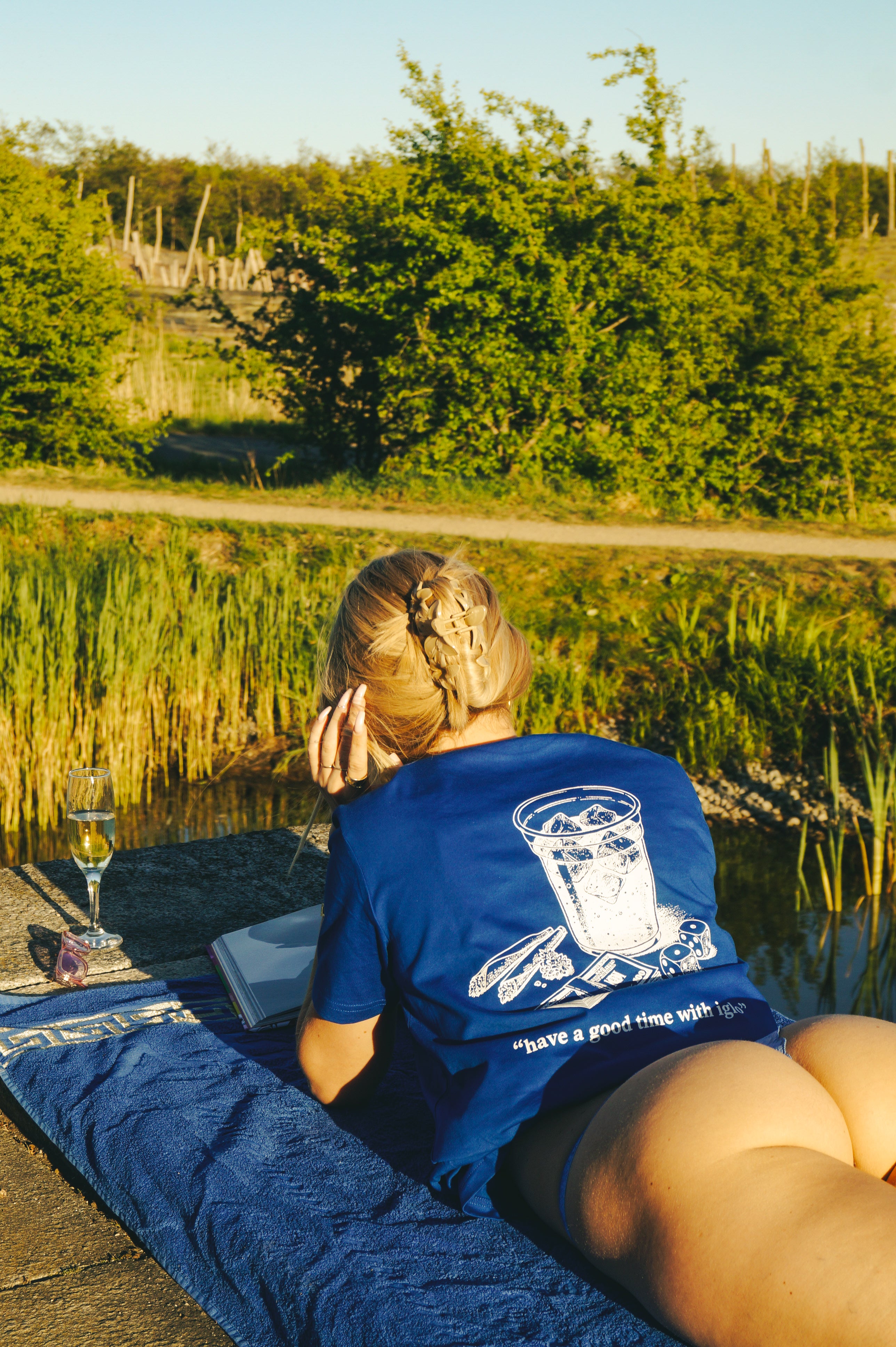 Hagtwi Tee - Royal Blue