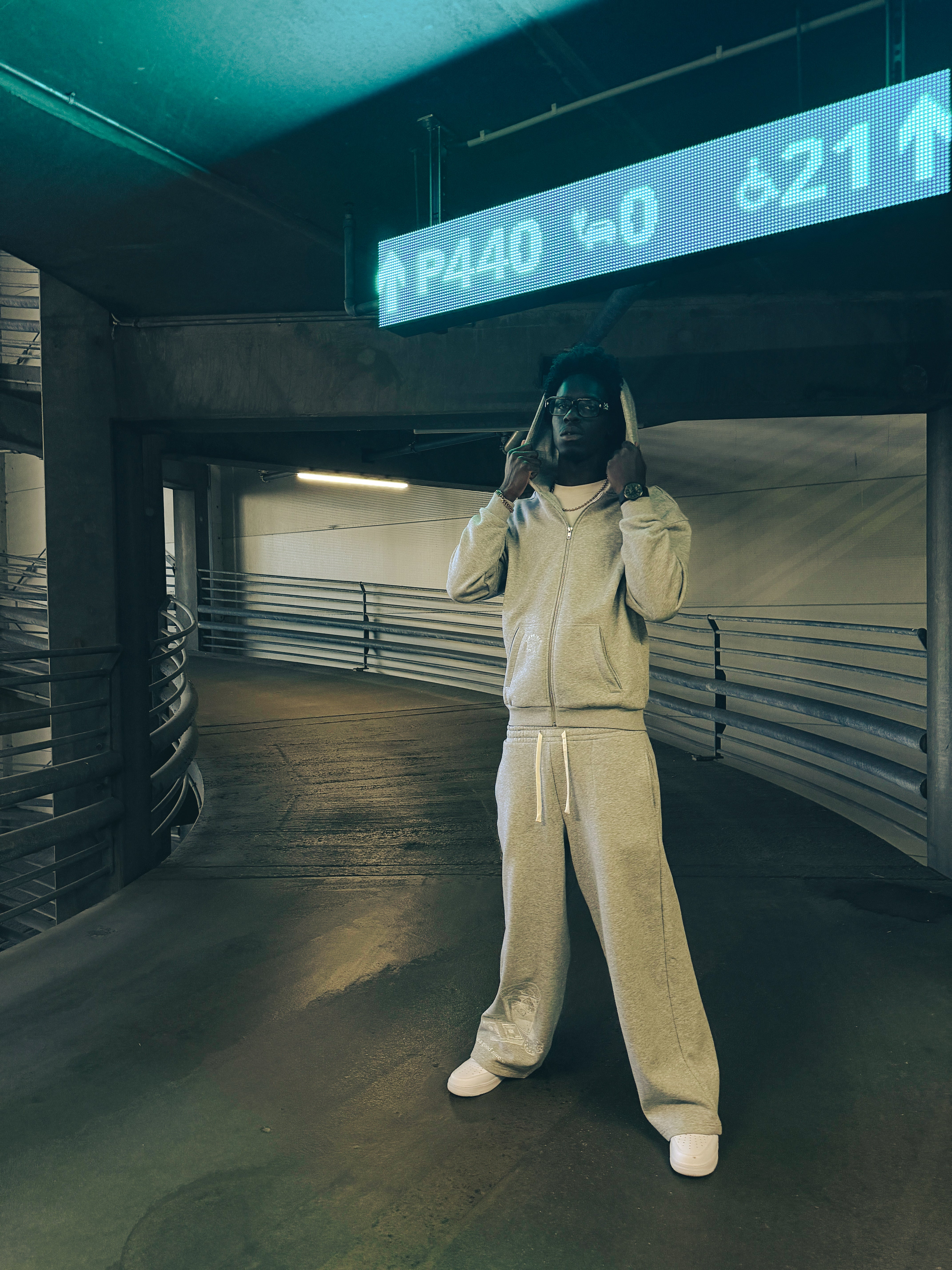 Hagtwi Sweatsuit (Hele sæt) - Heather Grey