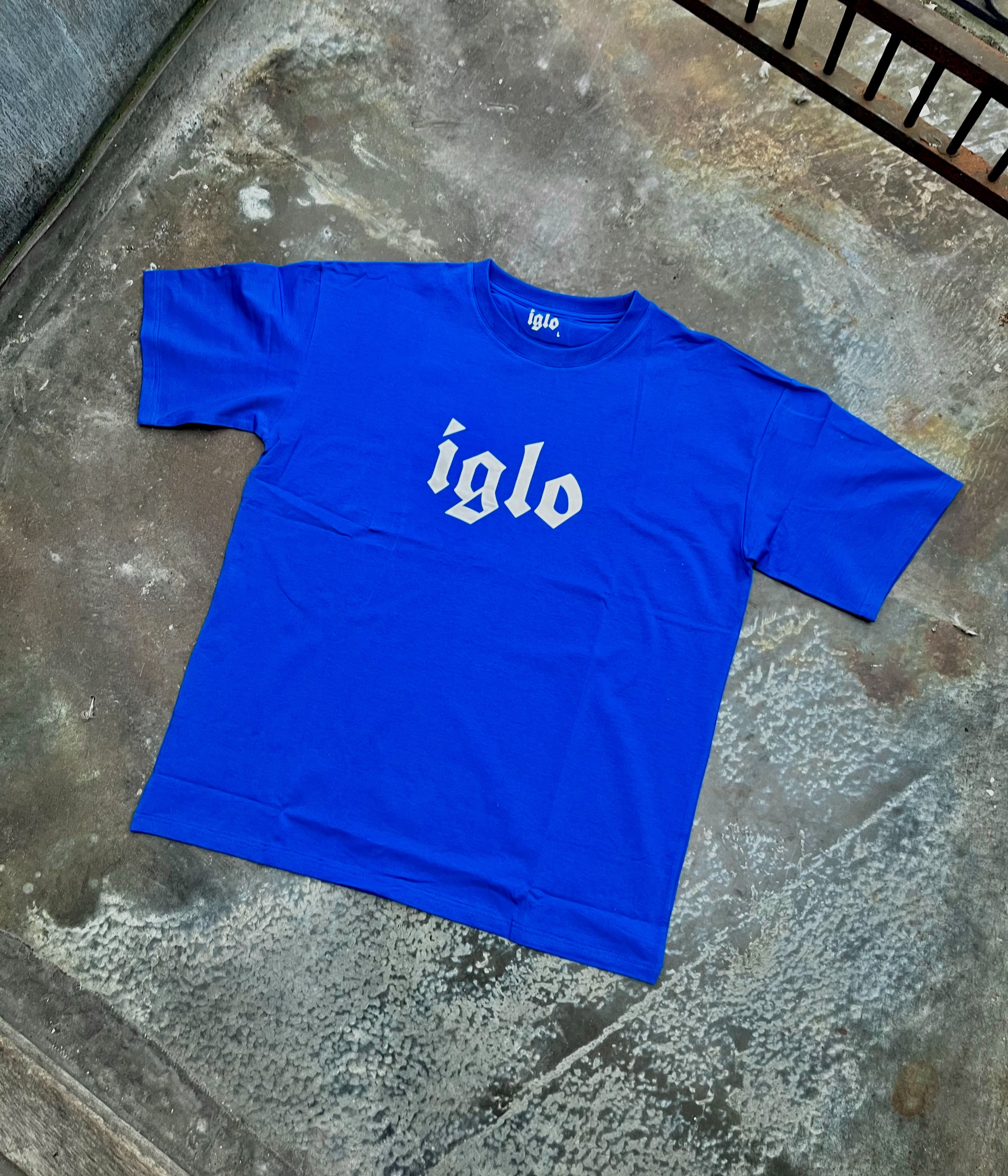 IGLO “Royal Logo” Tee, Old Collection – Blue