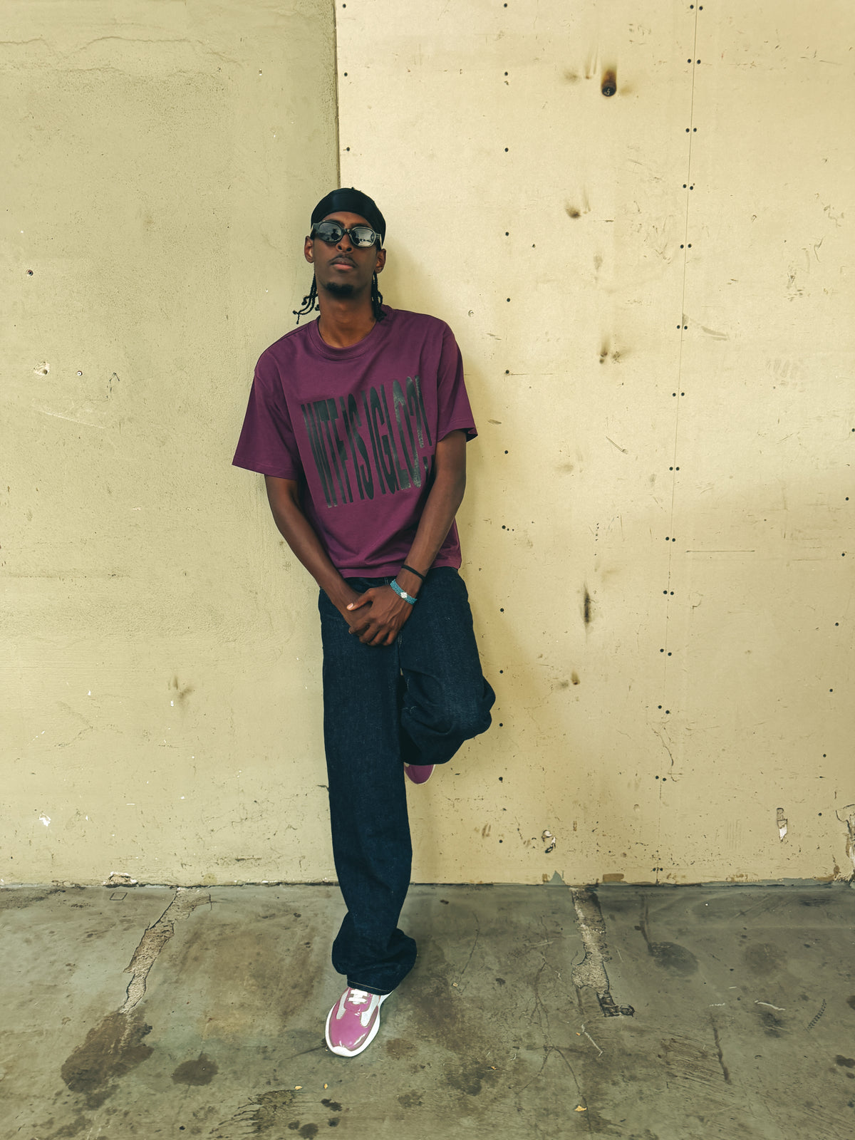 WTF IS IGLO Tee - Bordeaux