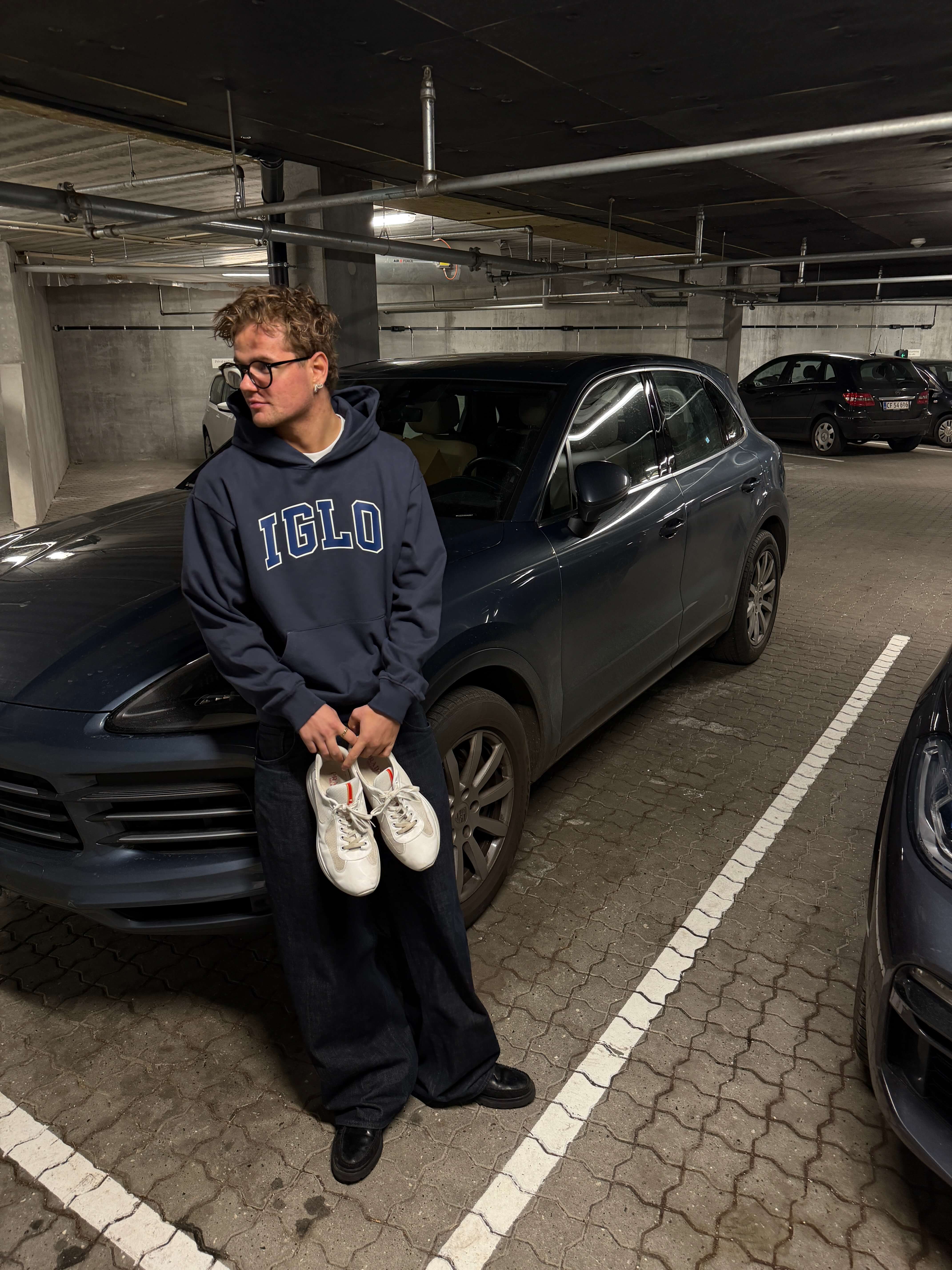 IGLO “Arctic Core” Hoodie - Navy