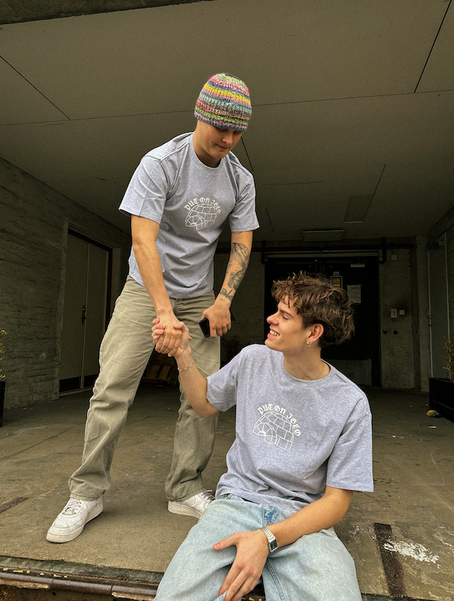 IGLO “Archive 001” Tee - Grey melange