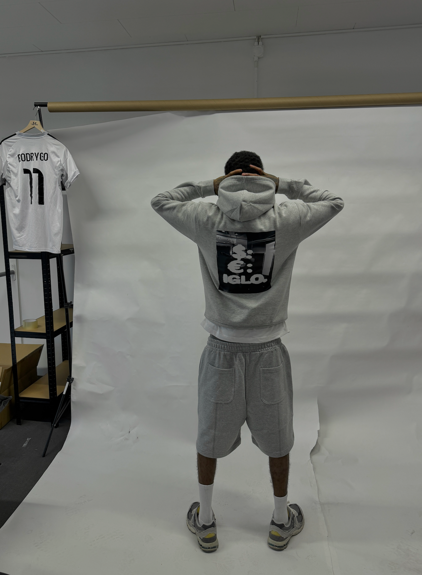 IGLO “ Simplicity” Hoodie - Heather grey