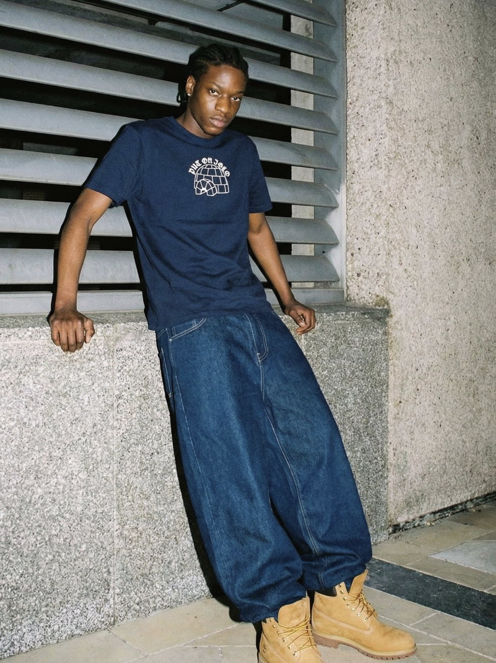 Archive 001 Tee - Navy