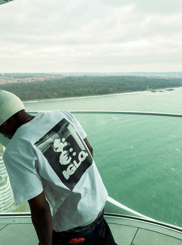 IGLO “Cold Reality” Graphic Tee - White