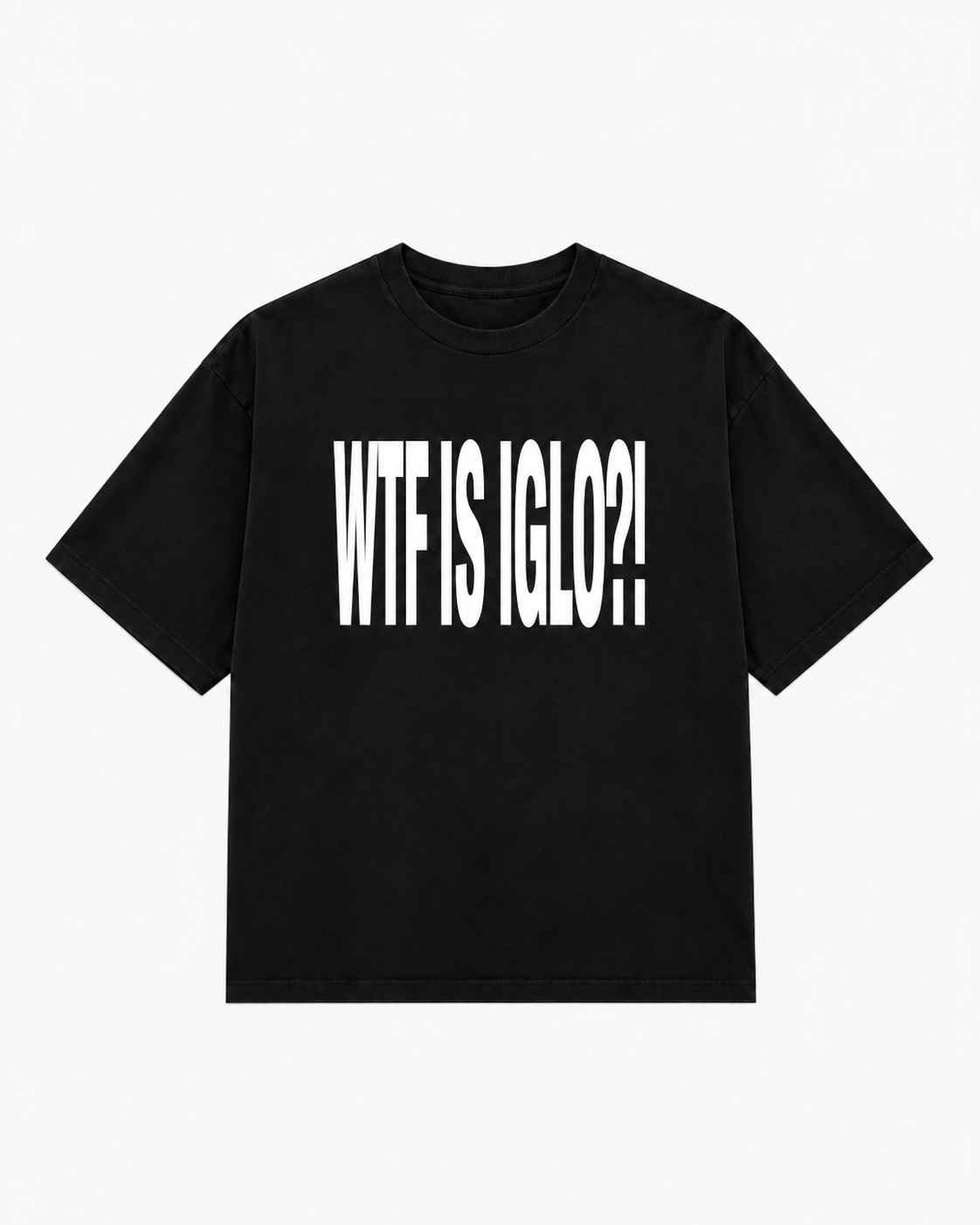 WTF IS IGLO Tee - Black