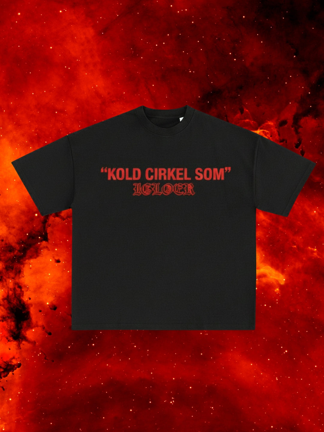 LIMITED EDITION ONLY 50 PIECES “Kold Cirkel” Tee